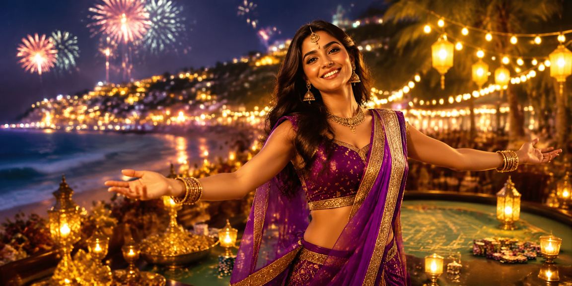 Online lottery payments with mobile wallets during Indian festival